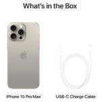 Apple iPhone 15 Pro Max 512GB 5G LTE Natural Titanium - Image 2