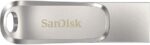 SanDisk 128GB Ultra Dual Drive Luxe USB Type-C - SDDDC4-128G-G46, Silver - Image 3