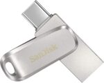 SanDisk 128GB Ultra Dual Drive Luxe USB Type-C - SDDDC4-128G-G46, Silver - Image 2