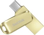 SanDisk 128GB Ultra Dual Drive Luxe USB Type-C - SDDDC4-128G-G46GD, Gold