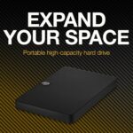 Seagate Expansion 1TB 2.5 External Hard Drive, Black | STKM1000400 - Image 2