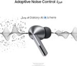 Samsung Galaxy Buds3 Pro, Silver, Wireless Bluetooth Earbuds with Adaptive: Noise Control, Hi-Fi Sound, 360 Audio (UAE Version) - Image 3