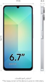 Samsung Galaxy A06 LTE, Android Smartphone, Dual SIM Mobile Phone, 4GB RAM, 64GB Storage, Light Blue (UAE Version) - Image 3